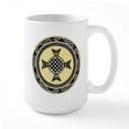 thumbnail image 1 of CafePress - MIMBRES CHESS BOWL DESIGN Large Mug - 15 oz Ceramic Large White Nolvety Mug, 1 of 6