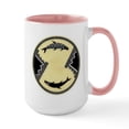 thumbnail image 1 of CafePress - MIMBRES CLOCKWISE FISH BOWL DESIGN Large Mug - 15 oz Ceramic Large White Novelty Mug, 1 of 4