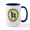 thumbnail image 1 of CafePress - MIMBRES DOMESTIC GOAT BOWL Large Mug - 15 oz Ceramic Large White Novelty Mug, 1 of 4