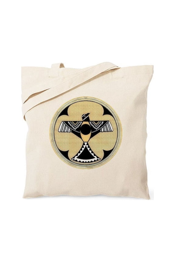 - MIMBRES EAGLES PRIDE BOWL Tote Bag - Unisex Canvas Tote Bag, Beige, 1-Piece