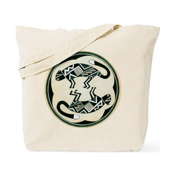 CafePress - MIMBRES MOUNTAIN LION BOWL DESIGN Tote Bag - Unisex Canvas Tote Bag, Beige, 1-Piece