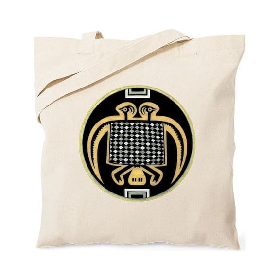 CafePress - MIMBRES PHOENIX BOWL DESIGN Tote Bag - Unisex Canvas Tote Bag, Beige, 1-Piece