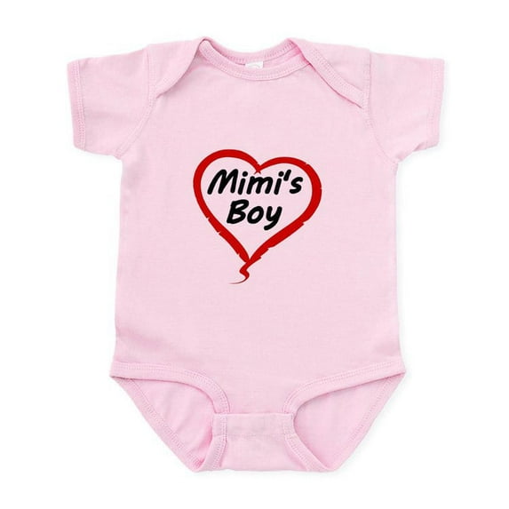 CafePress - MIMIS BOY Body Suit - Baby Light Bodysuit, Size Newborn - 24 Months