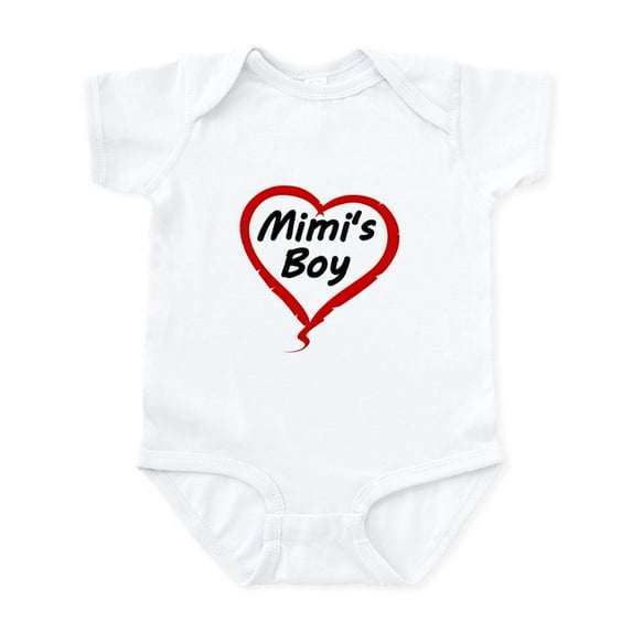 CafePress - MIMIS BOY Body Suit - Baby Light Bodysuit, Size Newborn - 24 Months