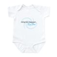 thumbnail image 1 of CafePress - MIRACLES HAPPEN Infant Bodysuit - Baby Light Bodysuit, Size Newborn - 24 Months, 1 of 4