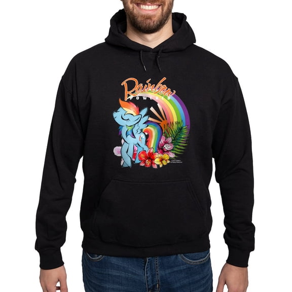 CafePress - MLP Rainbow Powered Sweatshirt - Pullover Hoodie, Classic, Comfortable Hooded Sweatshirt