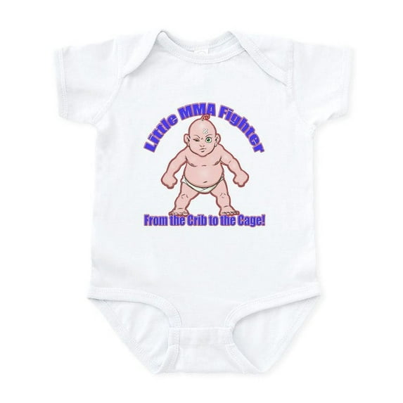 CafePress - MMA Baby Infant Bodysuit - Baby Light Bodysuit, Size Newborn - 24 Months