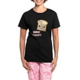 thumbnail image 1 of CafePress - MMM! Toast Women's Dark Pajamas - Women's Short Sleeve Print T-Shirt and Pants Dark Cotton Pajama Set, 1 of 7