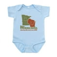 thumbnail image 1 of CafePress - MN: Spooning WI Infant Bodysuit - Baby Light Bodysuit, Size Newborn - 24 Months, 1 of 4