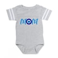 thumbnail image 1 of CafePress - MOM | Evil Eye - Cute Infant Baby Football Bodysuit, 1 of 3
