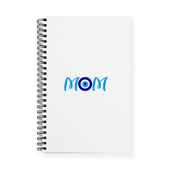 CafePress - MOM | Evil Eye - Spiral Bound Journal Notebook, Personal Diary Graph