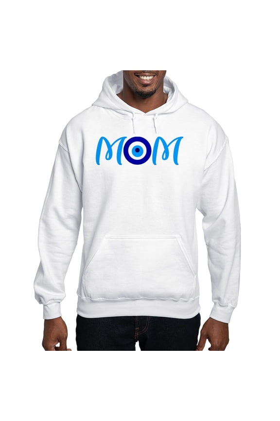 - MOM | Evil Eye Sweatshirt - Pullover Hoodie, Hooded Sweatshirt