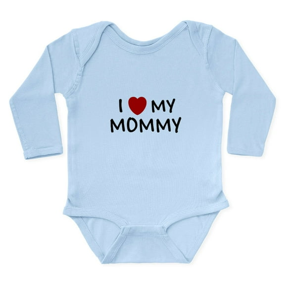 CafePress - MOMMY Body Suit - Long Sleeve Cotton Baby Bodysuit