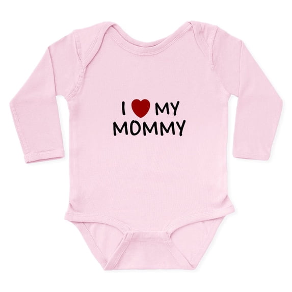 CafePress - MOMMY Body Suit - Long Sleeve Cotton Baby Bodysuit