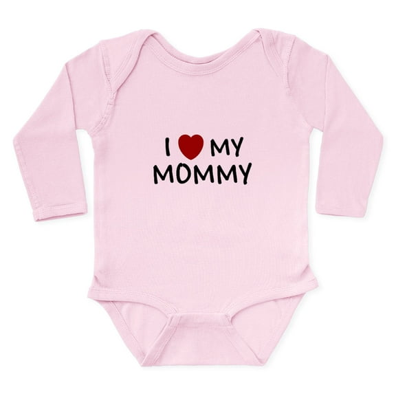 CafePress - MOMMY Body Suit - Long Sleeve Cotton Baby Bodysuit