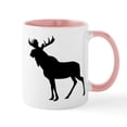 thumbnail image 1 of CafePress - MOOSE - 11 oz Ceramic Mug - Novelty Coffee Tea Cup, 1 of 4