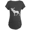 thumbnail image 1 of CafePress - MOOSE Maternity Dark T Shirt - Maternity Dark T-Shirt, 1 of 3