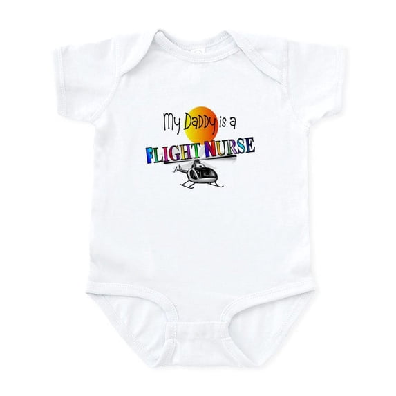 CafePress - MORE Flight Nurse Infant Bodysuit - Baby Light Bodysuit, Size Newborn - 24 Months
