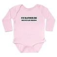 thumbnail image 1 of CafePress - MOUNTAIN BIKING Body Suit - Long Sleeve Cotton Baby Bodysuit, 1 of 4