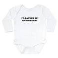 thumbnail image 1 of CafePress - MOUNTAIN BIKING Body Suit - Long Sleeve Cotton Baby Bodysuit, 1 of 4