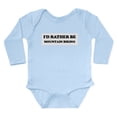 thumbnail image 1 of CafePress - MOUNTAIN BIKING Body Suit - Long Sleeve Cotton Baby Bodysuit, 1 of 4