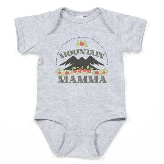 CafePress - MOUNTAIN MAMMA Body Suit - Cute Infant Bodysuit Baby Romper - Size Newborn - 24 Months