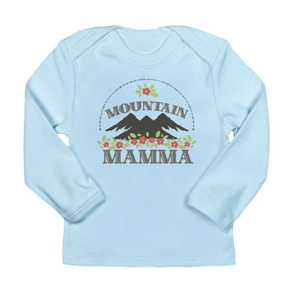CafePress - MOUNTAIN MAMMA Long Sleeve T Shirt - Long Sleeve Infant T-Shirt