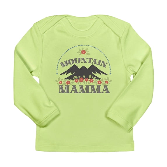 CafePress - MOUNTAIN MAMMA Long Sleeve T Shirt - Long Sleeve Infant T-Shirt