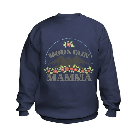 CafePress - MOUNTAIN MAMMA Sweatshirt - Kids Sweatshirt, Youth Crew Neck Sweatshirt