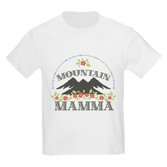 CafePress - MOUNTAIN MAMMA T Shirt - Light T-Shirt Kids XS-XL