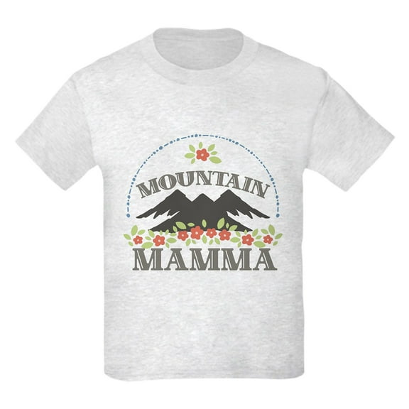 CafePress - MOUNTAIN MAMMA T Shirt - Light T-Shirt Kids XS-XL