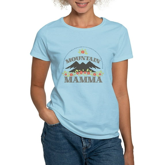 CafePress - MOUNTAIN MAMMA T Shirt - Women's Classic T-Shirt