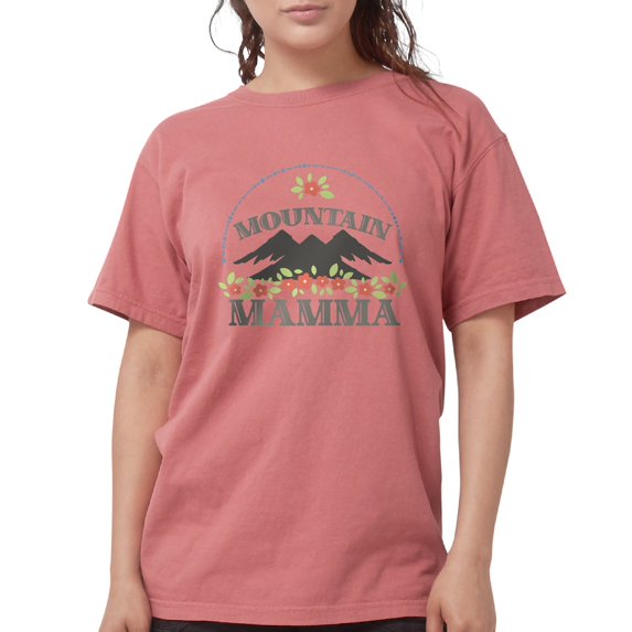 CafePress - MOUNTAIN MAMMA T Shirt - Womens Comfort Colors® Shirt