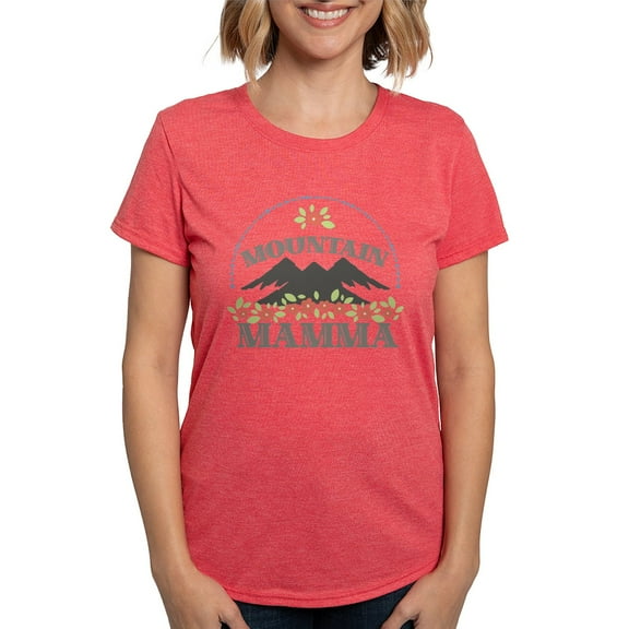 CafePress - MOUNTAIN MAMMA T Shirt - Womens Tri-blend T-Shirt