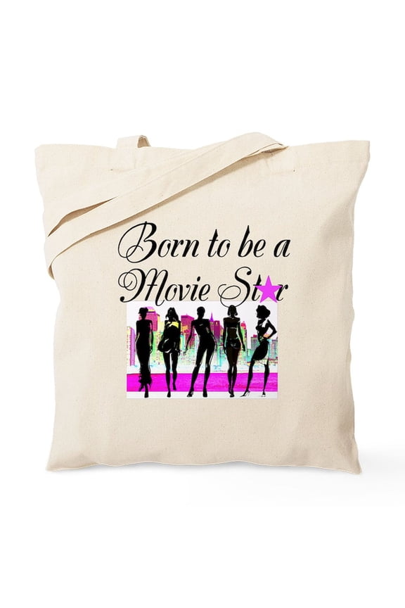 - MOVIE STAR Tote Bag - Unisex Canvas Tote Bag, Beige, 1-Piece