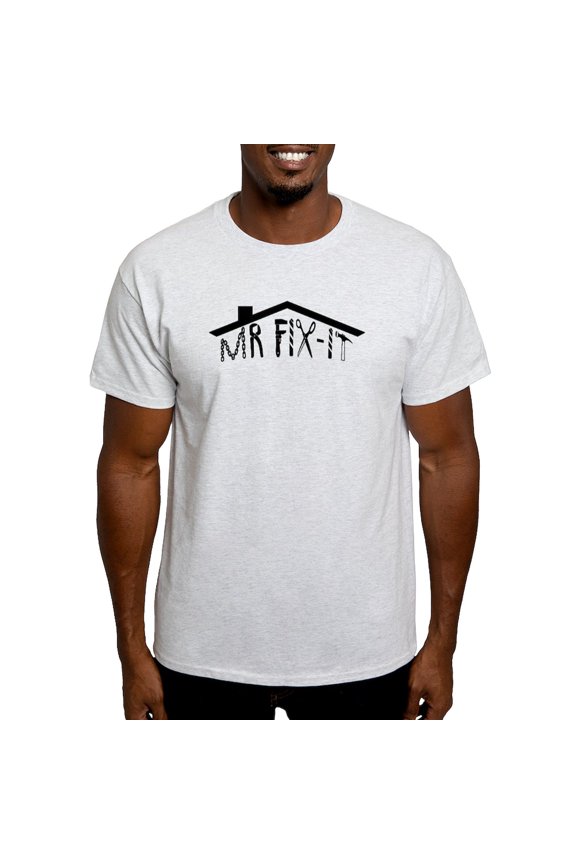 - MR FIX IT Light T Shirt - Men's Classic Graphic T-Shirt