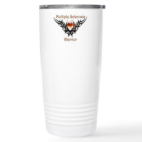 CafePress - MS Warrior Stainless Steel Travel Mug - Insulated Stainless Steel Travel Tumbler 20 oz.