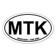 thumbnail image 1 of CafePress - MTK Montauk The End - Sticker (Oval), 1 of 1