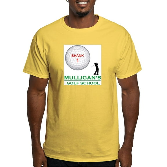 CafePress - MULLIGAN's GOLF SCHOOL Light T Shirt - Men's Classic Graphic T-Shirt