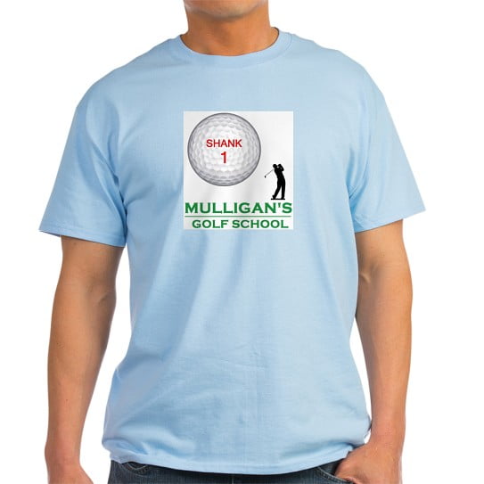 CafePress - MULLIGAN's GOLF SCHOOL Light T Shirt - Men's Classic Cotton T-Shirts