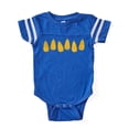 thumbnail image 1 of CafePress - MUSTARD ROW - Cute Infant Baby Football Bodysuit, 1 of 3
