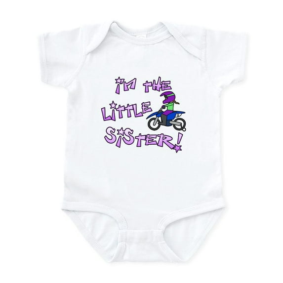 CafePress - MX Little Sister - Baby Light Bodysuit, Size Newborn - 24 Months