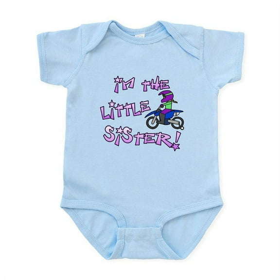 CafePress - MX Little Sister - Baby Light Bodysuit, Size Newborn - 24 Months
