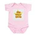 thumbnail image 1 of CafePress - MY UNCLE ROCKS Infant Creeper - Baby Light Bodysuit, Size Newborn - 24 Months, 1 of 4