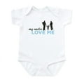 thumbnail image 1 of CafePress - MY Uncles Love Me Infant Bodysuit - Baby Light Bodysuit, Size Newborn - 24 Months, 1 of 4