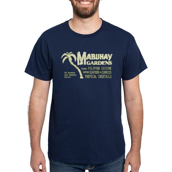CafePress - Mabuhay Gardens Dark T Shirt - Men's Classic Graphic Cotton T-Shirt
