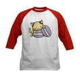 thumbnail image 1 of CafePress - Macaron Kitty Baseball Jersey - Kids Cotton Baseball Jersey, 3/4 Sleeve Shirt, 1 of 4