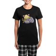 thumbnail image 1 of CafePress - Macaron Kitty Pajamas - Women's Short Sleeve Print T-Shirt and Pants Dark Cotton Pajama Set, 1 of 7