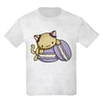 thumbnail image 1 of CafePress - Macaron Kitty T Shirt - Light T-Shirt Kids XS-XL, 1 of 4