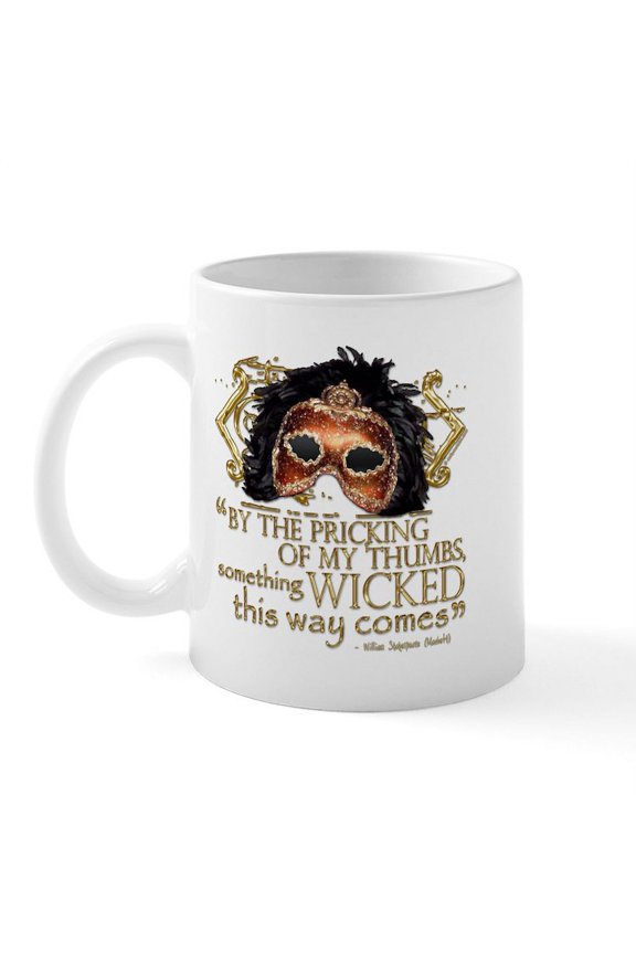 - Macbeth Quote Mug - 11 oz Ceramic Mug - Novelty Coffee Tea Cup